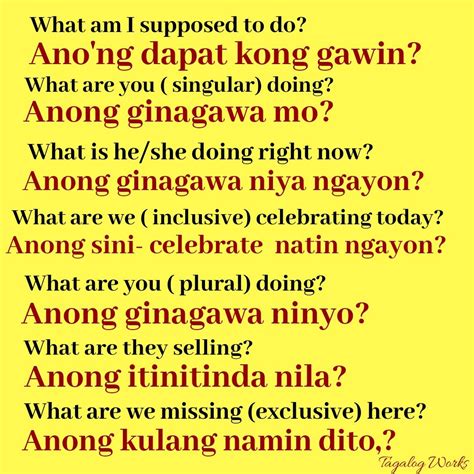 what you mean in tagalog